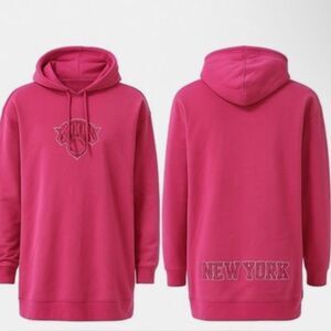 PRO STANDARD X NBA | NEW New York Knicks Pink Hoodie Dress Women’s Size X-Large